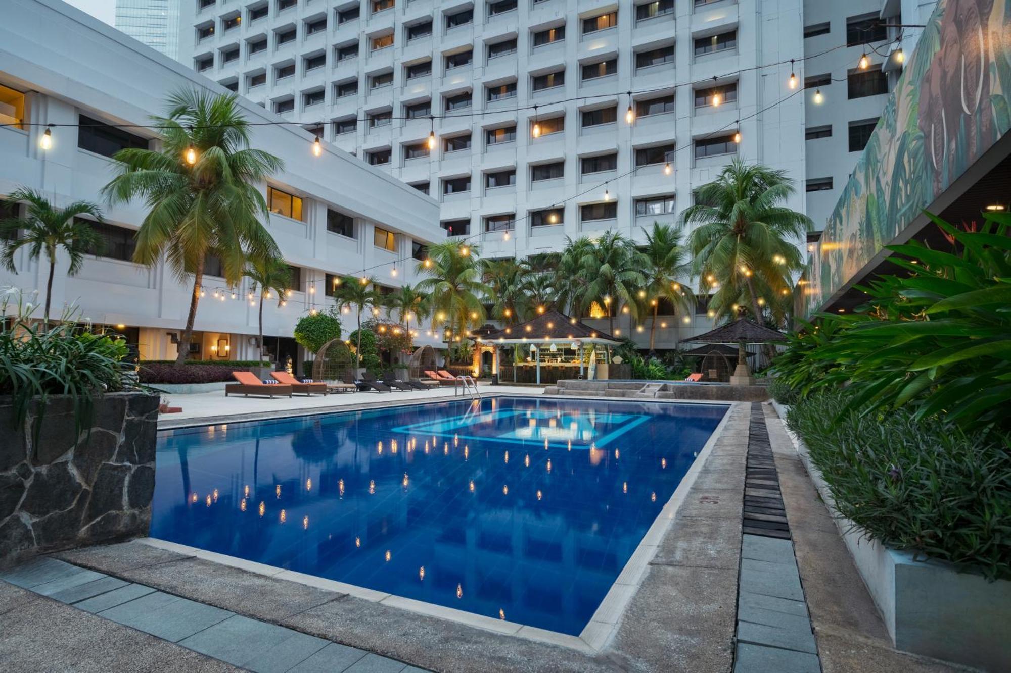 Grand Sahid Jaya Cbd Hotell Jakarta Exteriör bild